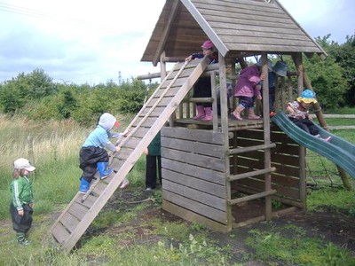 Supervised fun at Offerton Farm